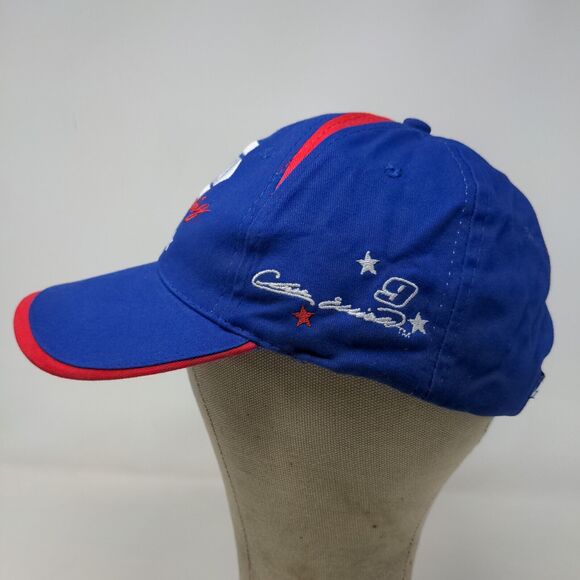 Napa Racing Men's Strapback Hat Blue OSFM Embroidered Logo Fallen Heroes Fund - Picture 5 of 15